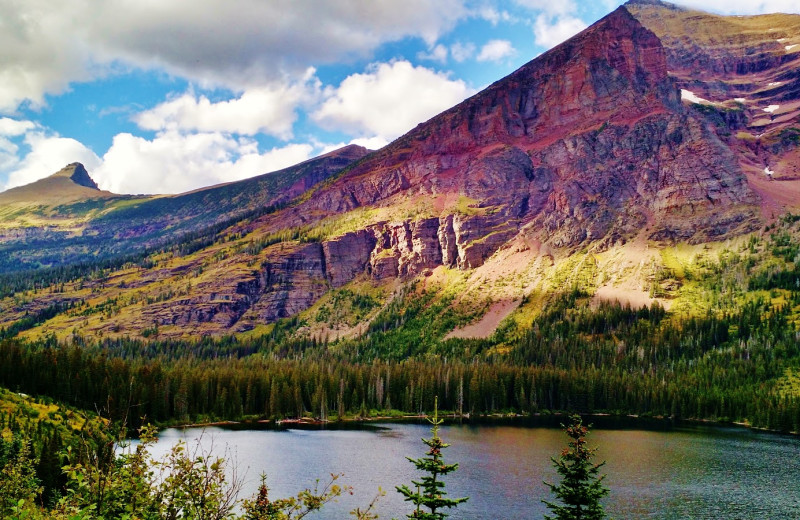 Mountains at Dancing Bears Inn.