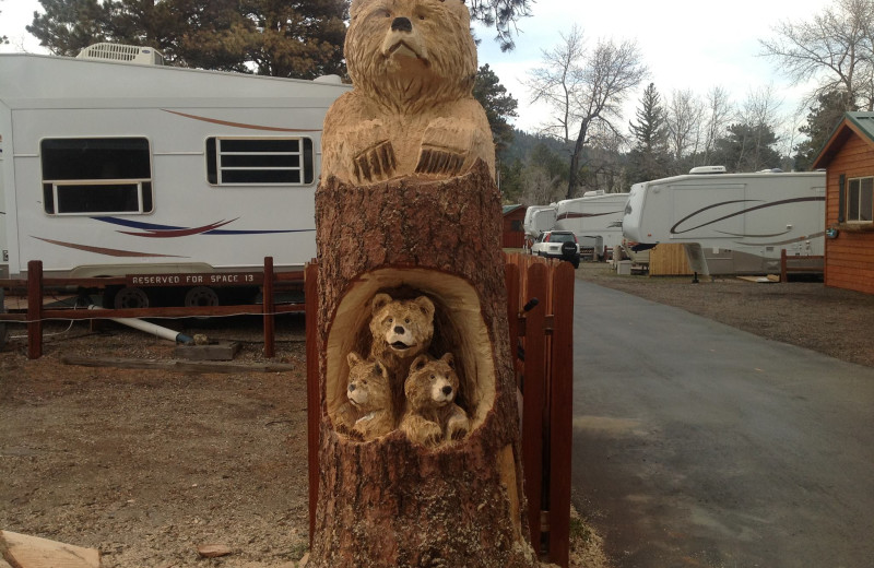 RV park at Paradise on the River.