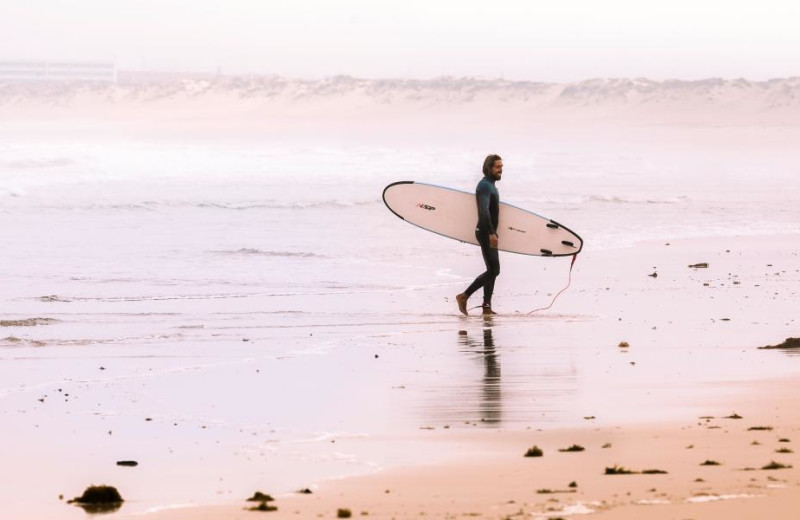 Surfing at Airstreams at Haystack Village.