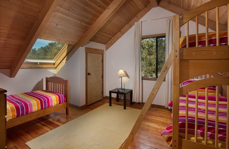 Rental bedroom at Sea Ranch Lodge Vacation Rentals.