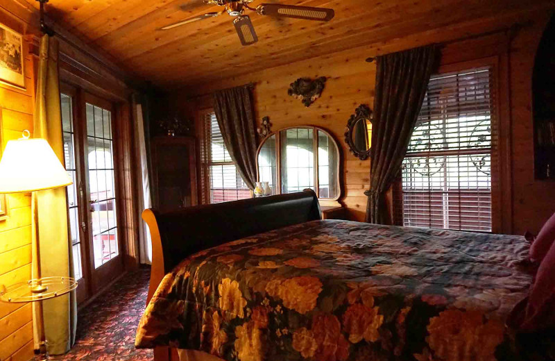 Guest room at Getaway to Wisconsin.