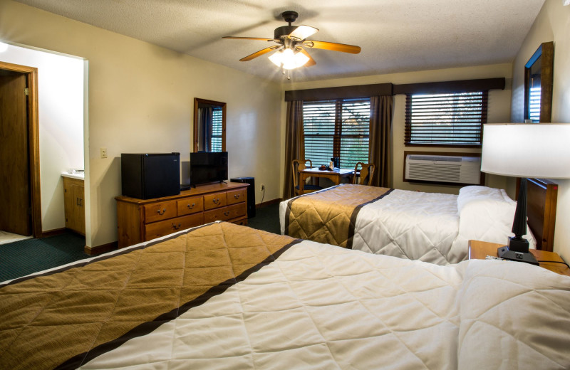 1 of 8 rooms within the Bear's Den Lodge. Rent the entire building or just 1 room!