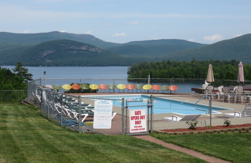 Outdoor pool at Contessa Resort.