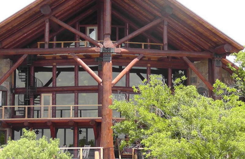 Exterior view of Log Country Cove.