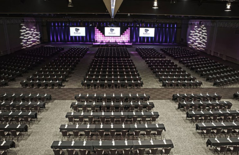 Convention center at Kalahari Waterpark Resort Convention Center.