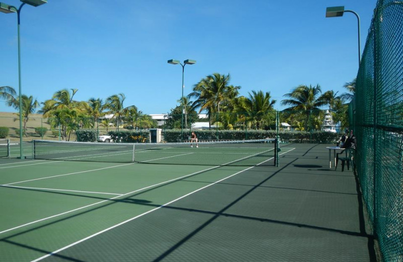 Tennis Courts at Tamarind Reef Resort