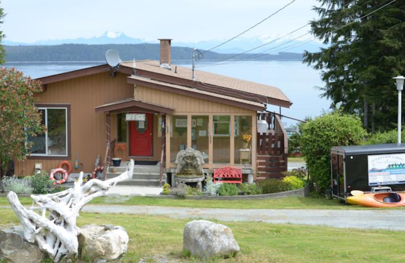 Exterior view of Oceanview Cabins.