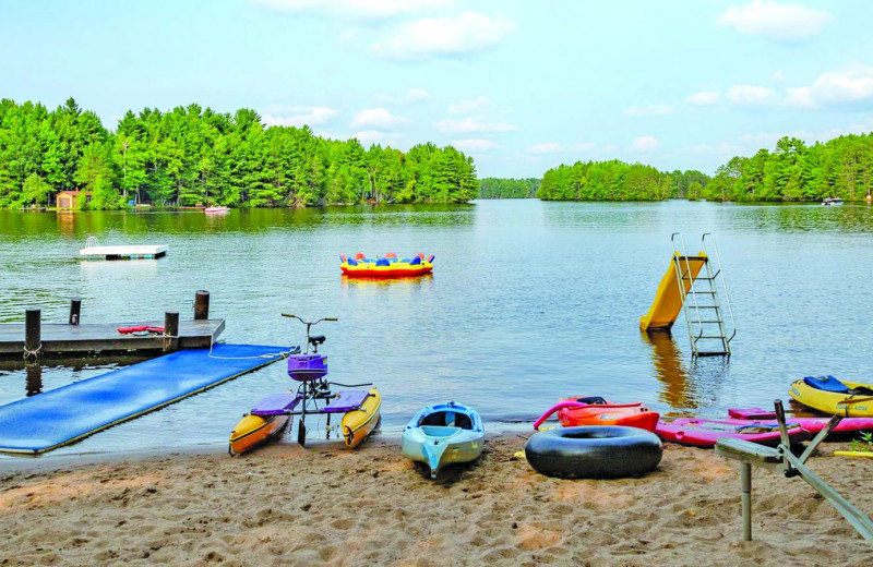 Beach at Hidden Valley Inn 