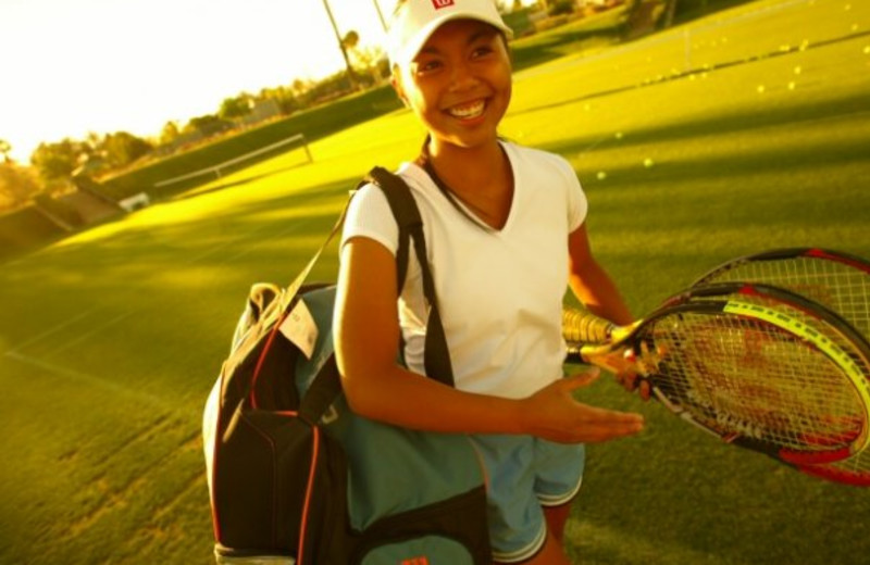 Tennis Courts at Marriott Desert Springs Resort