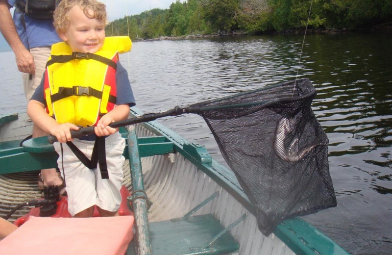 Fishing at Grant's Camps.