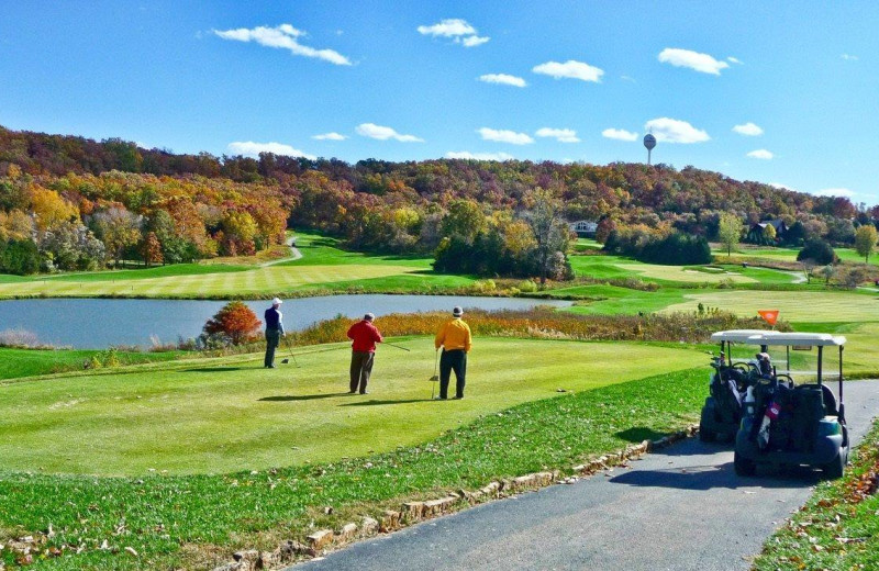 Golf near The Inn at Harbour Ridge.