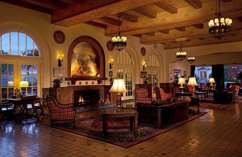 Lobby at Hassayampa Inn.