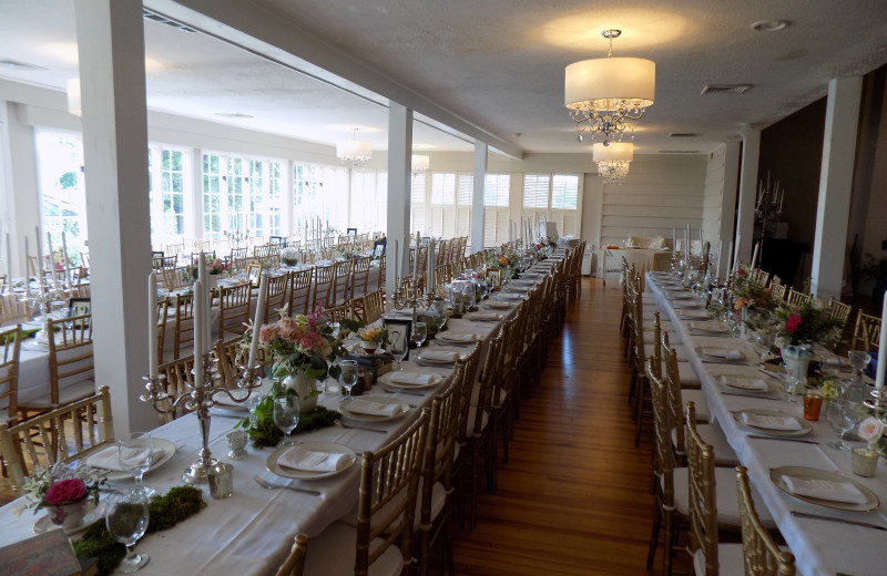 Wedding reception at Water Gap Country Club.