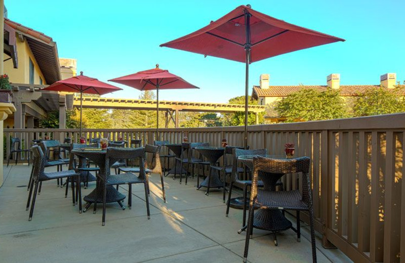 Outdoor Dining at Hotel Abrego