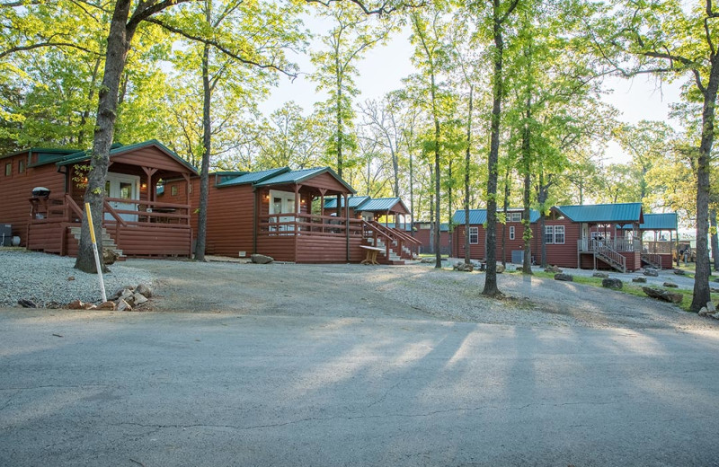 Cabins at Kimberling Marina & Resort.