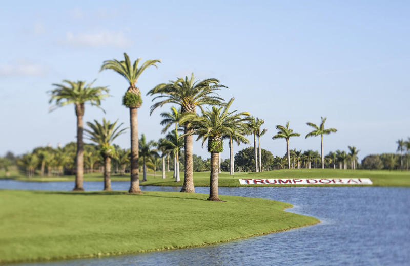 Golf course at Trump National Doral Miami.