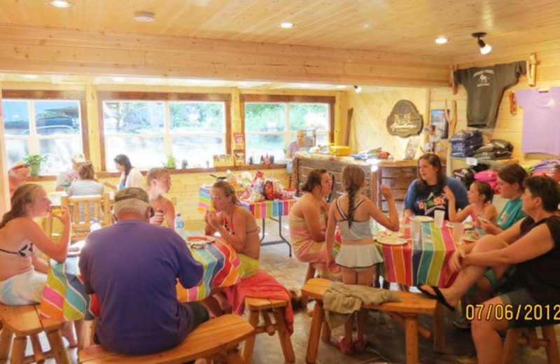 Family activities at Moose Track Adventures Resort.