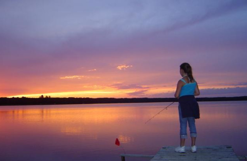 Lake view at Mission Beach Resort & Campground.