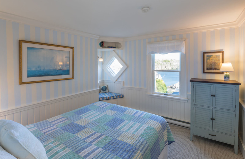 Guest room at Five Gables Inn.