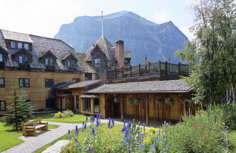 Exterior view of Deer Lodge.