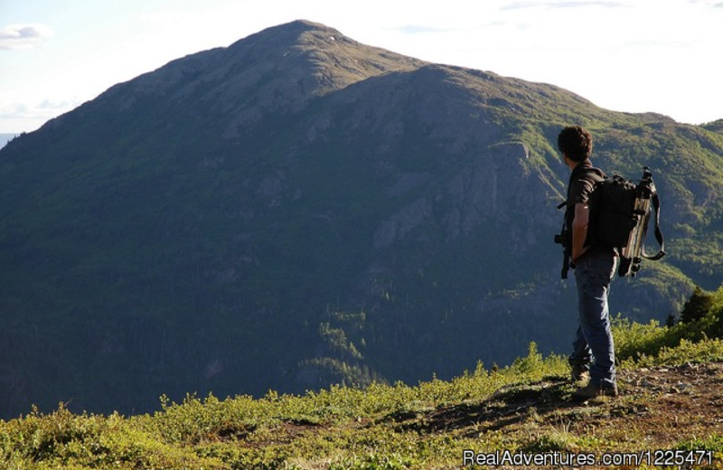 Hiking at Great Alaska Adventure Lodge.