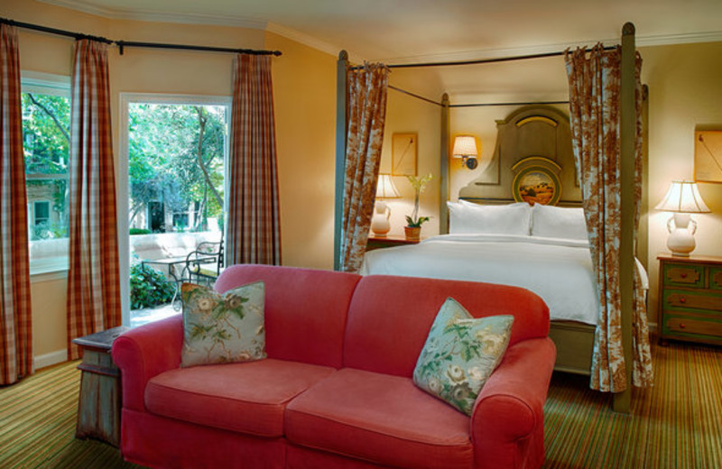 Junior suite at The Fairmont Sonoma Mission Inn & Spa.