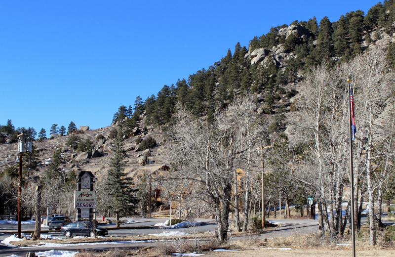 Mountain view at Bear Creek Vacation Condos.