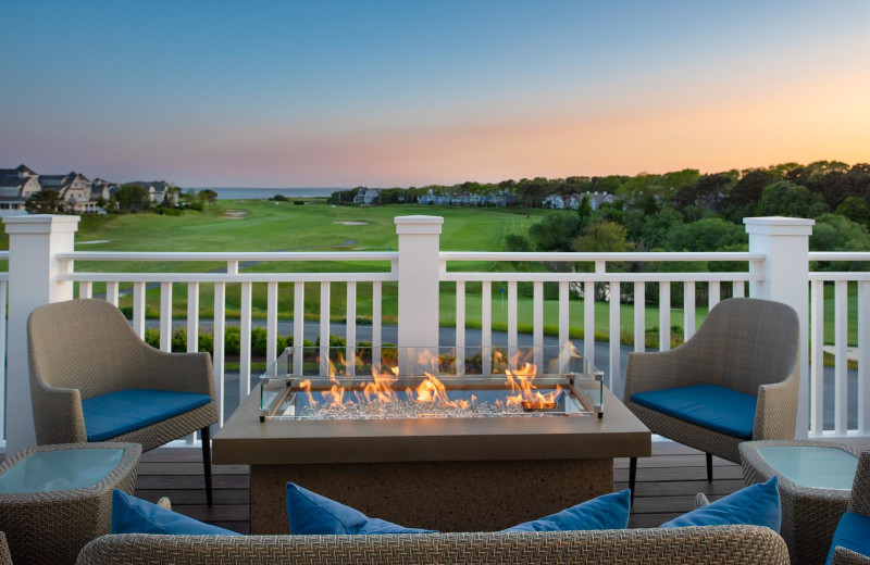 Dining at The Club at New Seabury.