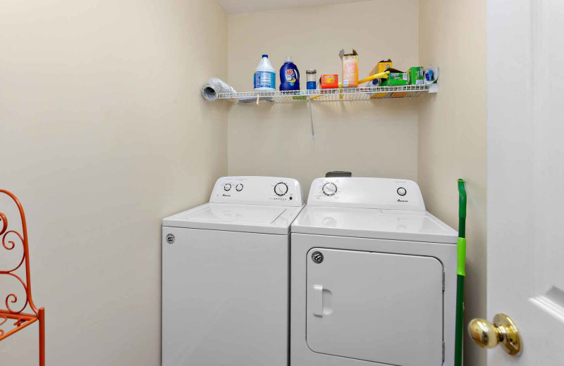 Laundry at Real Escapes Properties - Demere Landing #135.