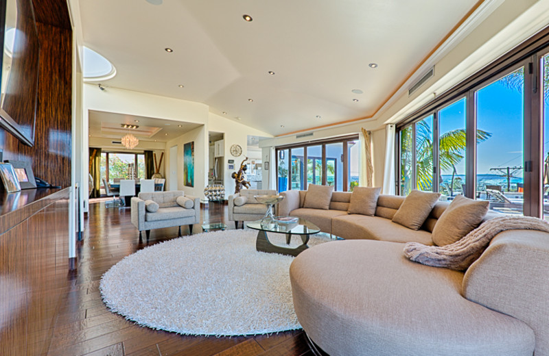 Rental living room at Seabreeze Vacation Rentals, LLC-Orange County.