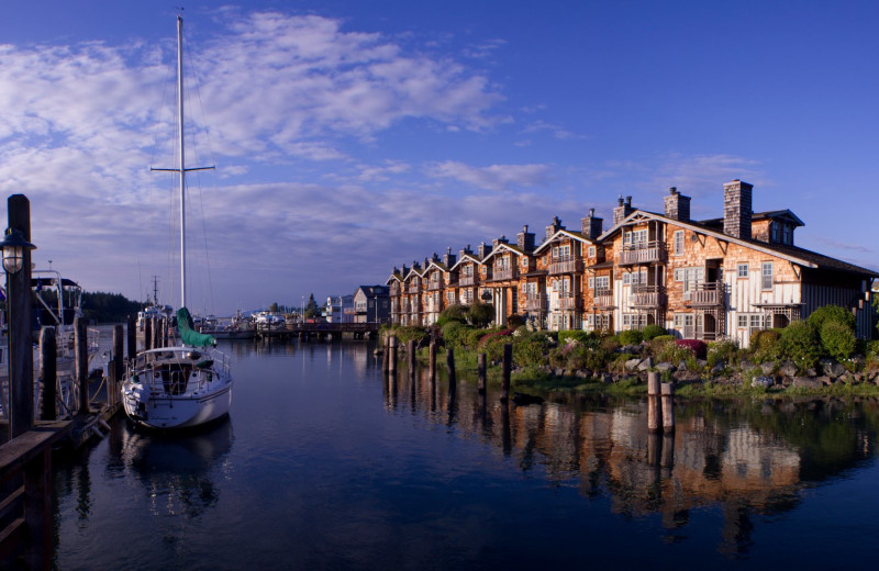 Exterior view of La Conner Channel Lodge.