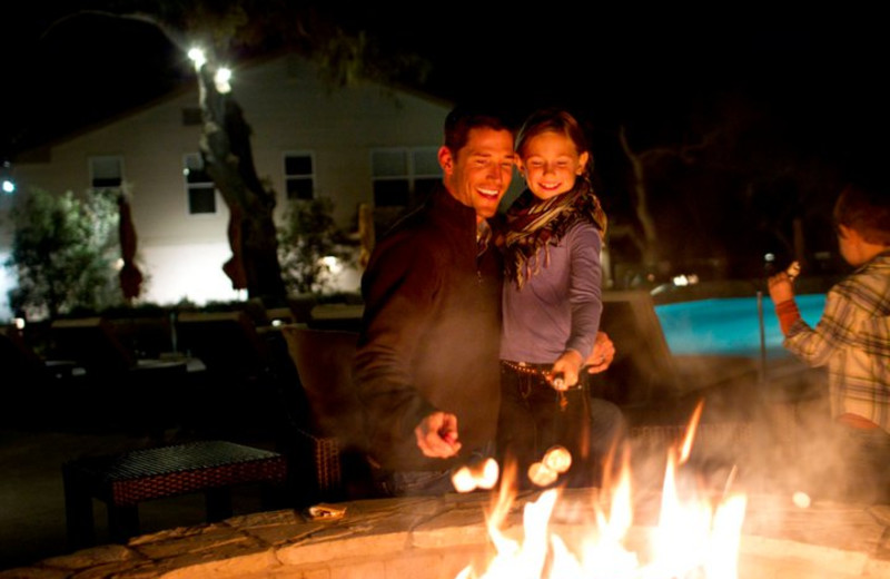 Roasting Marshmallows at Carmel Valley Ranch