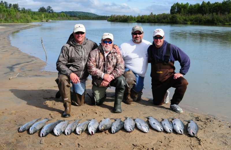 Fishing at Gone Fishin' Lodge.