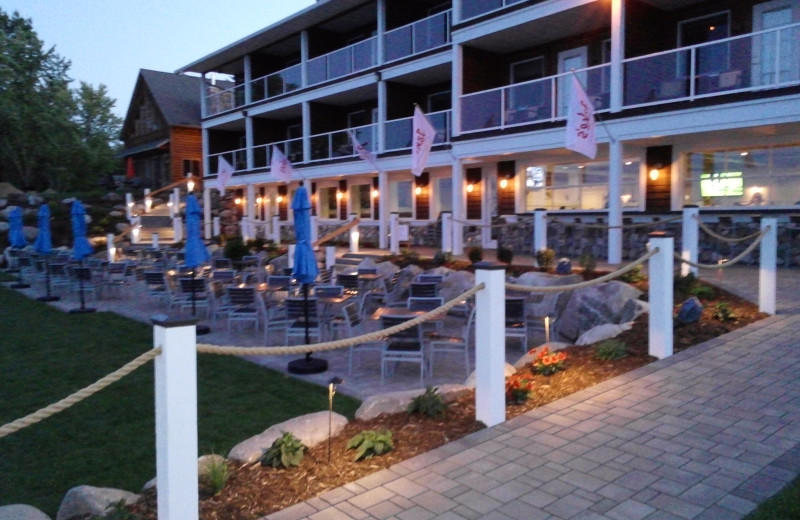 Exterior view of Quarterdeck Resort.