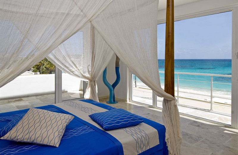 Vacation rental cabana at Coral Beach Club.