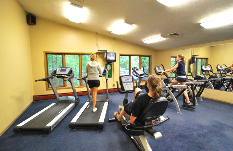 Gym view at Landmark Resort.