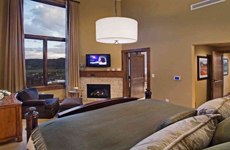 Rental bedroom at Edgemont Condominiums.