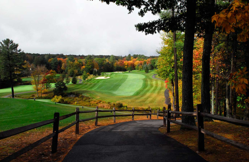 Golf course at Woodloch Resort.