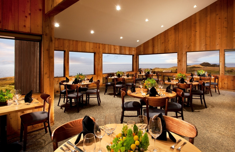 Dining at Sea Ranch Lodge.