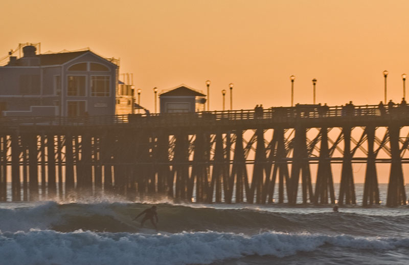 Oceanside Pier in Oceanside, California