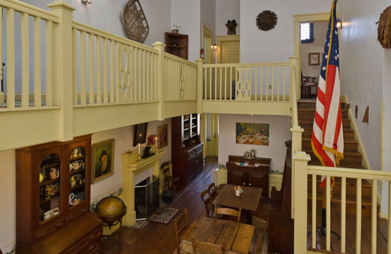 Interior view of The Pack House Inn.