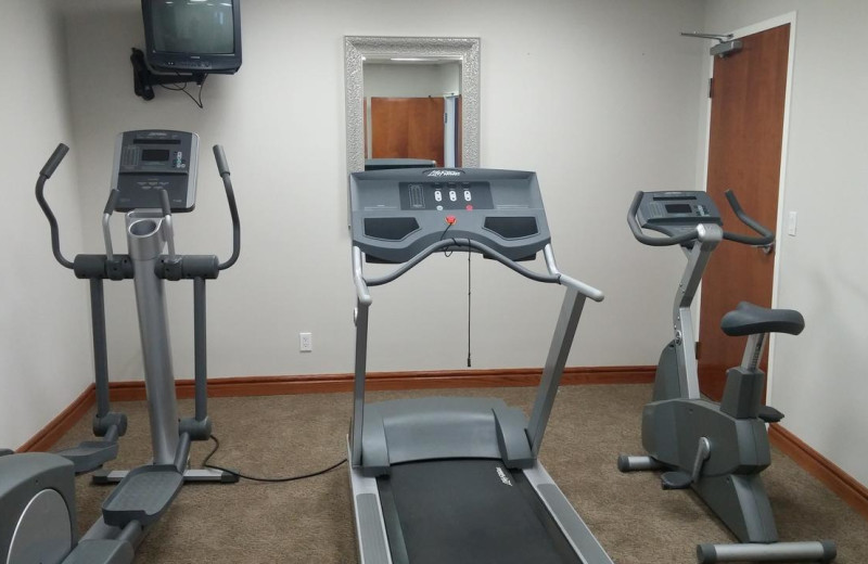 Fitness room at Christie’s Mill Inn & Spa.