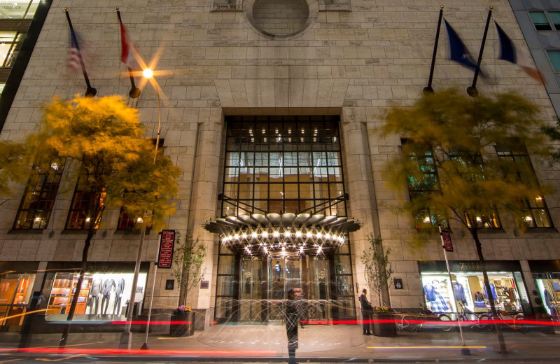 Exterior view of Four Seasons Hotel New York.