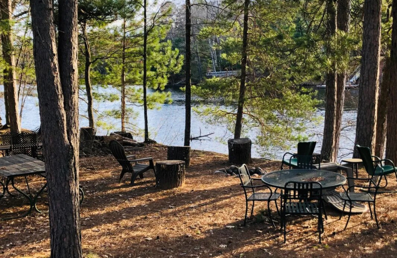 Grounds at The Knotty Pine Cottage    Bunk.