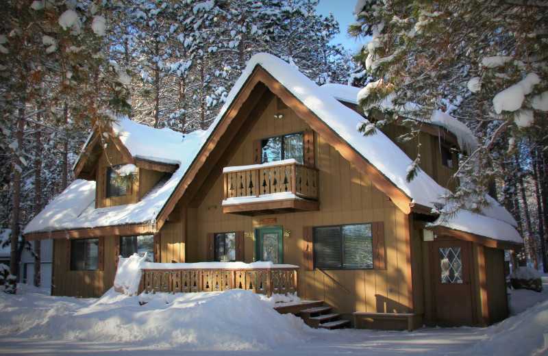 Cabin at Crystal Mountain Resort.