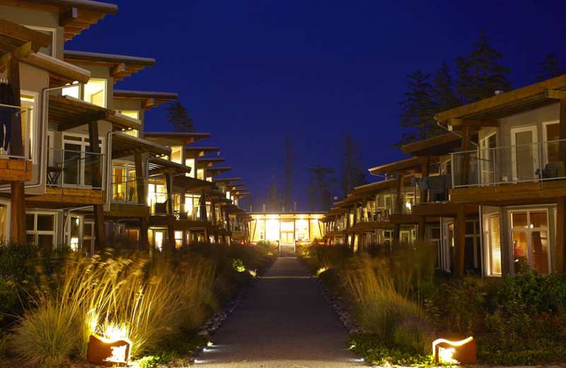 Exterior view of Cox Bay Beach Resort.