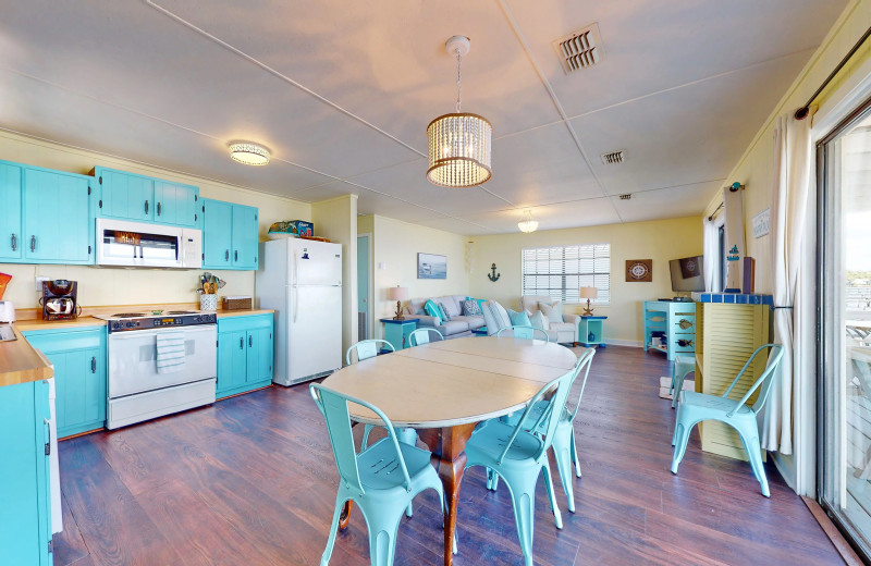 Rental interior at Resort Vacation Properties of St. George Island.