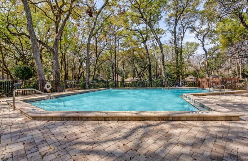 Rental pool at Amelia Rentals and Management Services.