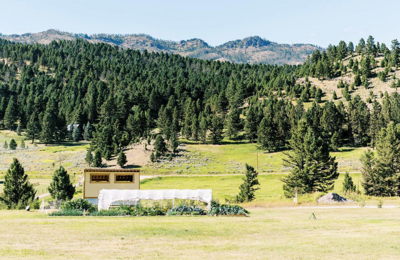 Exterior view of Hardscrabble Ranch.