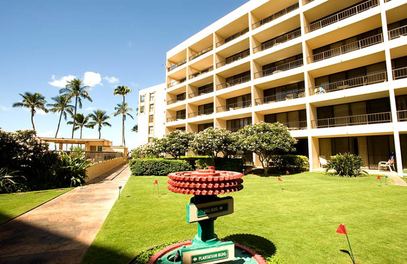 Exterior view of Sugar Beach Resort.